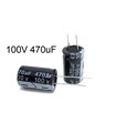 Электролитический конденсатор 100V 470uF 16*25mm (15103) Электролитический конденсатор 100V 470uF 16*25mm (15103)