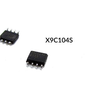 Цифровой потенциометр X9C104S 100K 100TP 8SOIC (15105) Цифровой потенциометр X9C104S 100K 100TP 8SOIC (15105)