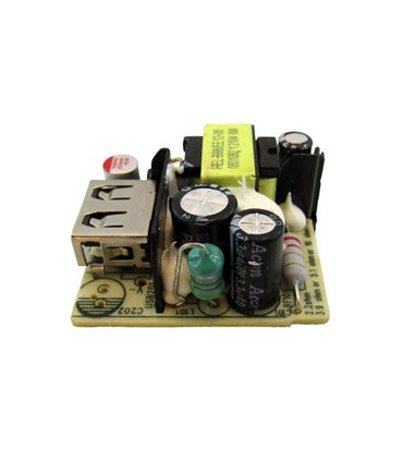 Миниатюрный блок питания без корпуса с USB AC-DC 5V 1A (18062)