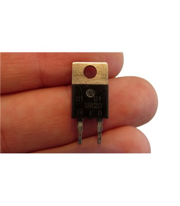 Ультрабыстрый диод MUR820G 8A 200V TO-220AC (18003)