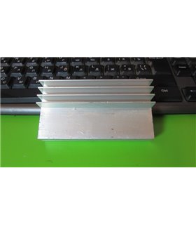 Мощный алюминиевый радиатор для транзисторов 100*50*30 (12877)