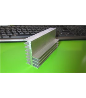 Мощный алюминиевый радиатор для транзисторов 100*50*30 (12877)