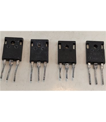 Транзистор K75T60 IKW75T60T 75A 600V IGBT N-Ch TO247 (19214)
