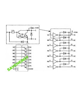 Микросхема ULN2004APG сборка Дарлингтона (10406)