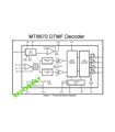 Микросхема DTMF декодер MT8870 sop (10002) Микросхема DTMF декодер MT8870 sop (10002)
