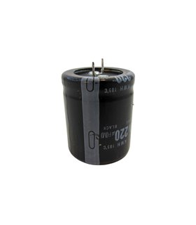 Конденсатор электролитический 450V 220uF 35*30мм (12890) Конденсатор электролитический 450V 220uF 35*30мм (12890)