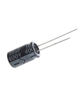 Конденсатор электролитический 400V 10uF (12652) Конденсатор электролитический 400V 10uF (12652)