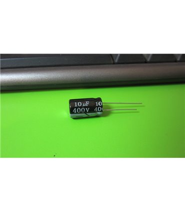 Конденсатор электролитический 400V 10uF (12652)