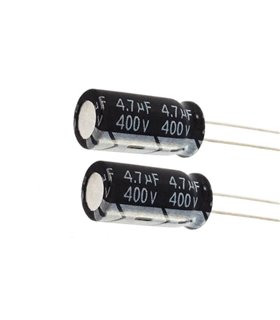 Конденсатор электролитический 4.7uF 400V (11645) Конденсатор электролитический 4.7uF 400V (11645)