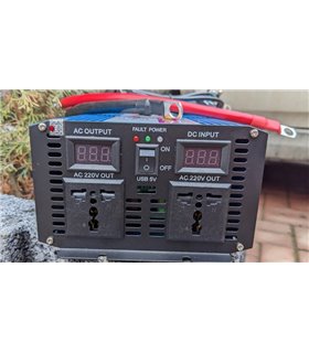 Домашний UPS ИБП инвертор чистая синусоида 220V 3000W 12V (19195)