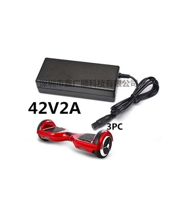 Компактный блок питания зарядное устройство для гироскутера 36V 2A 112*50*33мм (16304)