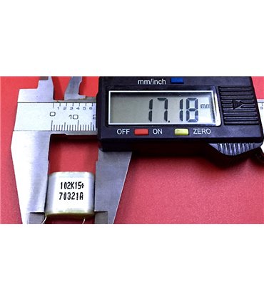 Высоковольтный пленочный конденсатор 15KV 102K 1000PF (18182)
