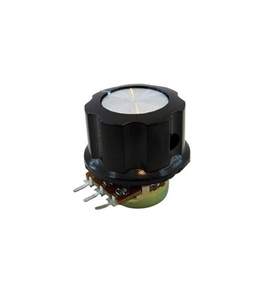 Бакелитовая ручка потенциометра WTH118 RV24 MF-A03 6мм 28*15мм (17235)