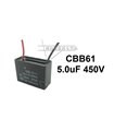 Конденсатор пусковой CBB61 5uF 450V (15463) Конденсатор пусковой CBB61 5uF 450V (15463)
