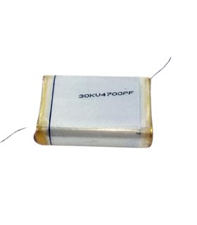 Конденсатор высоковольтный пленочный полиэстер 472K 30kV 4700pF (14888)