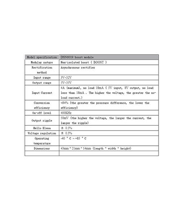 Повышающий преобразователь напряжения XL6019 DC 3-32V to 5-35V 4A (15937)