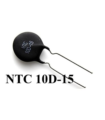 Термистор терморезистор NTC 10D-15 10Om 5A 2 вывода (15331)