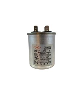 Пусковой конденсатор CBB65A 450VAC 10uF 55*45мм (18085) Пусковой конденсатор CBB65A 450VAC 10uF 55*45мм (18085)