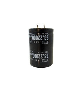 Электролитический конденсатор 63V 22000uF 51*35мм (18082) Электролитический конденсатор 63V 22000uF 51*35мм (18082)