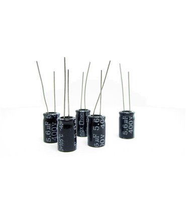 Электролитический конденсатор 400V 5.6uF 8*12мм 10шт (16320)