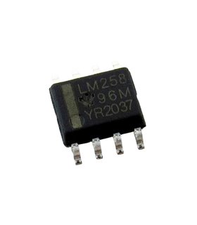 Усилитель маломощный операционный LM258 LM258DR SMD SOP8 (18356) Усилитель маломощный операционный LM258 LM258DR SMD SOP8 (18356)