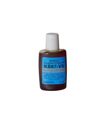 Флюс радиомонтажный KS87-V5 30мл (16542)