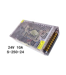 Универсальный блок питания 24V 10A S-250-24 (14341) Универсальный блок питания 24V 10A S-250-24 (14341)