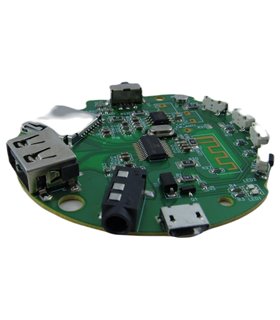 Плата Bluetooth для колонки с MP3 плеером микрофоном USB разъемом (19094) Плата Bluetooth для колонки с MP3 плеером микрофоном USB разъемом (19094)