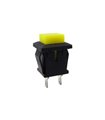 Кнопка без фиксации DS-430 1A 125V желтый цвет (18430)