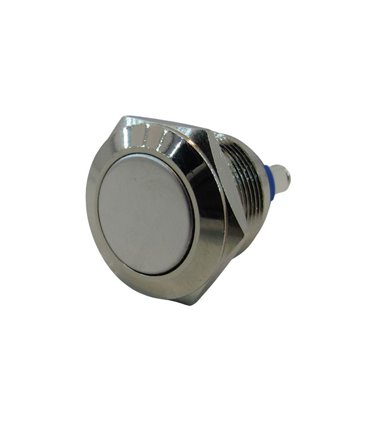 Антивандальная кнопка без фиксации 19мм нержавейка (17016)