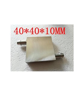 Алюминиевый радиатор водяного охлаждения TEC-40 40*40*10мм боковой (16425)