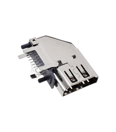 Разъем HDMI мама под пайку (17446)