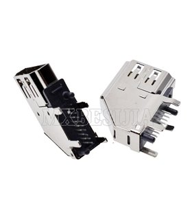 Разъем HDMI мама под пайку (17446)