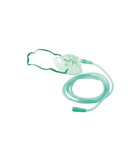 Маска лицевая кислородная стерильная с трубкой (16989)