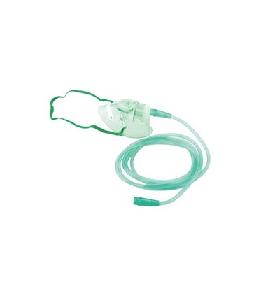 Маска лицевая кислородная стерильная с трубкой (16989)