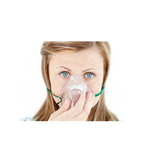 Маска лицевая кислородная стерильная с трубкой (16989)