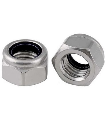 Контргайка из нержавеющей стали 201 с нейлоновой вставкой GB985 M5 25шт (17778)