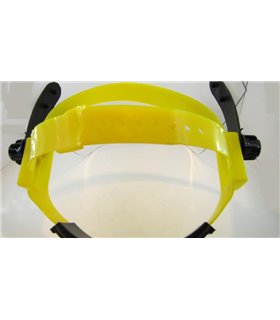 Защитный экран щиток для лица регулируемый размер (17448)