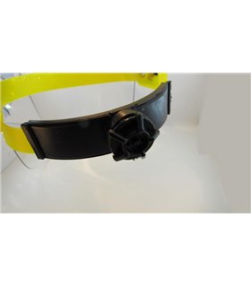 Защитный экран щиток для лица регулируемый размер (17448)