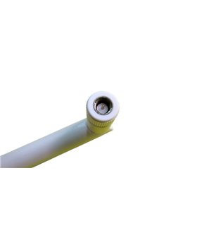 Всенаправленная складная антенна Wi-Fi маршрутизатора 2.4G 6dBi белая (17409)