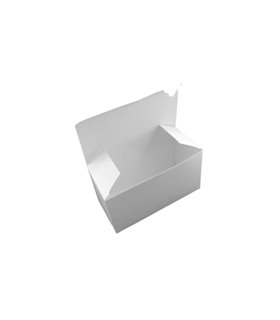 Картонная бумажная коробка белая 115*62*54мм (17987)