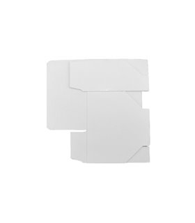 Картонная бумажная коробка белая 115*62*54мм (17987)