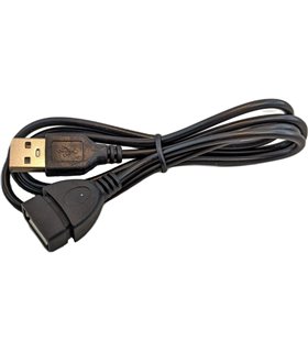 Кабель переходник папа-мама USB удлинитель 1м (15883)