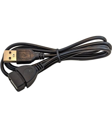 Кабель переходник папа-мама USB удлинитель 1м (15883)