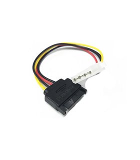 Кабель переходник SATA 15pin to IDE 10см (18218)