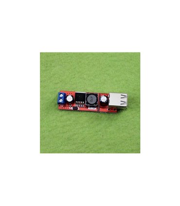 Понижающий LM2596 DC 9/12/24/36V DC 5V 3A 2xUSB (10656)