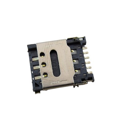 Держатель карты micro SIM-карты 6pin откидной слот (18497)