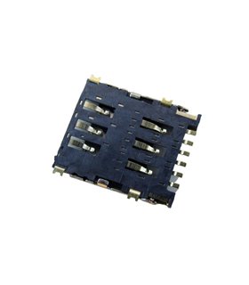 Держатель карты micro SIM-карты 6pin откидной слот (18497)