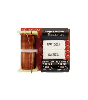 Высокочастотный двухполосный аудио делитель HIFI 80W (18601)