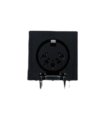 Разъем гнездо тип S 5pin 90 градусов S-контактный разъем (18747)